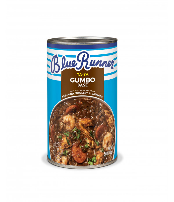 Blue Runner Gumbo Ya Ya Base 25 Ounce Can 070353502902